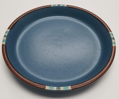 Dansk Mesa Sky Blue Stoneware Ceramic Pottery Salad One Plate 7 3 8” Made Japan $17.46