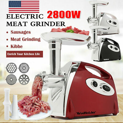 #ad 2800W motor Commercial Food Electric Meat Grinder Sausage Maker Mincer Stuffer $52.99