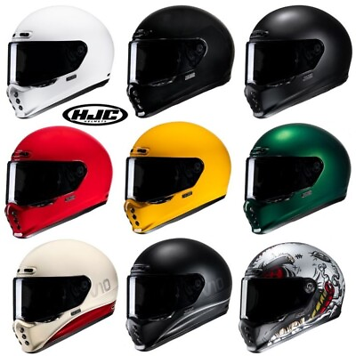 #ad #ad 2024 HJC V10 Full Face Street Motorcycle Riding Helmet Pick Size amp; Color $201.99