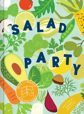#ad #ad Salad Party: Mix and Match to Make 3375 Fresh Creations Salad Recipe Cookbook $29.46