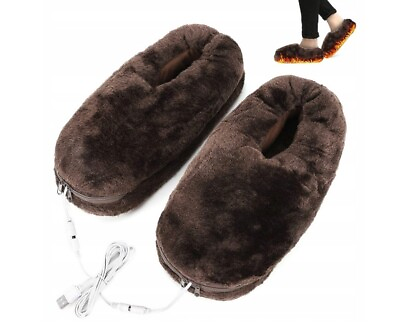 #ad Foot Electric Warmer Shoe Pair Slip On Feet Winter Usb Boots Slipper Heated Tool $91.99