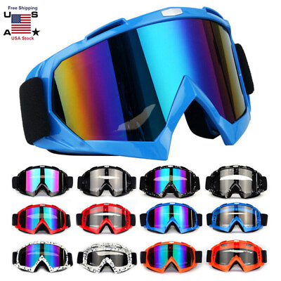 Ski Snowboarding Snowmobile Windproof Goggles Winter Snow Outdoor Sports Eyewear $13.99
