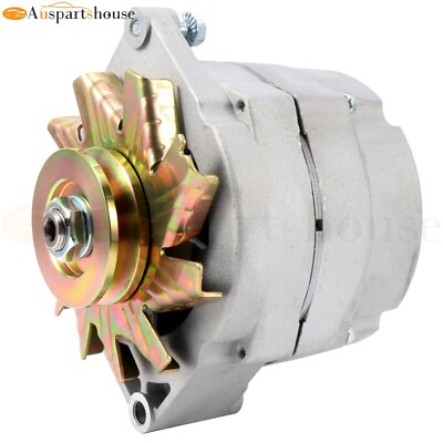 Alternator fits High Output 105Amp 1 Wire 10SI Self exciting SBC BBC GM ADR0151 $64.59