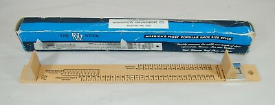 #ad THE RITZ STICK BY WOODROW ENGINEERING SHOE SIZE STICK $40.60