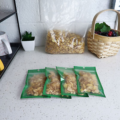 Green Windowed Snack And Dry Food Portable Storage Bag With Hang Hole $207.99
