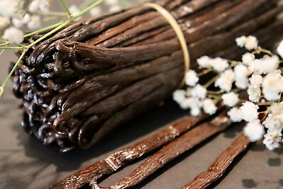 #ad #ad Fresh Madagascar Grade A ORGANIC Bourbon Vanilla Beans Whole $3.79