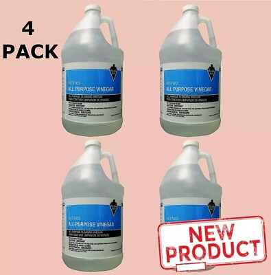 #ad 4 PACK Cleaning Vinegar 1 Gal Bottles Ready to Use All Purpose Natural Cleaner $27.50