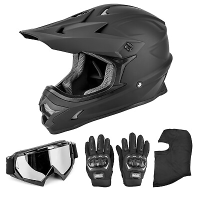 #ad Helmet Motocross ATV Dirt Bike DOT Adult Full Face Off Road Thor Sector Offroad $57.94