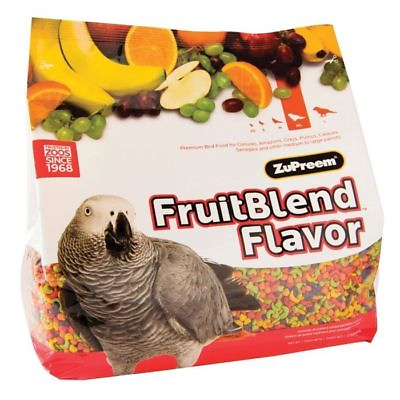 ZuPreem Avian Fruitblend Premium Bird Food for Medium amp; Large Parrots 3.5lbs $26.99