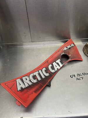 #ad Arctic Cat 400 ATV Auto FIS 03 04 05 right side cover plastic frame panel OEM $58.79