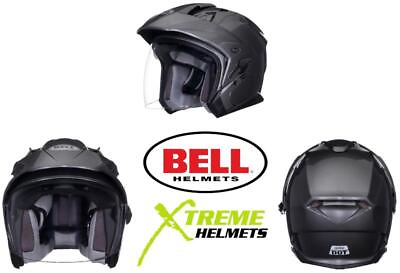 #ad #ad Bell Mag 9 Helmet Titanium DOT S 2XL Open Face Inner Shield Speaker Pockets $199.95