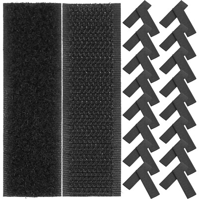 #ad 50 Pcs Double Sides Tape Shoe Stick Carpet with Hook $9.48