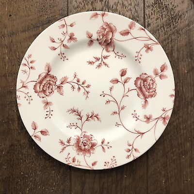 #ad Queen#x27;s Rose Chintz Red Pink Salad Plate 8 3 8” England One Plate $12.00