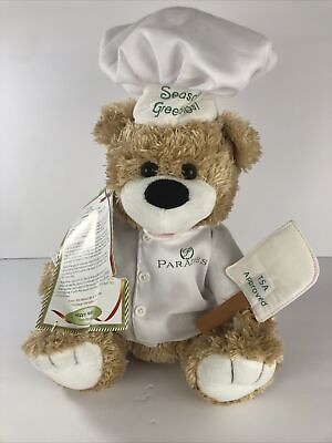 #ad Chantilly Lane Singing Plush Bear Moving Mouth And Head Cheeks Light Up $39.99