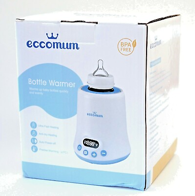 #ad Eccomum Model HB 052E Baby Bottle Baby Food Warmer NEW $10.00