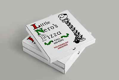 #ad #ad Little Nero#x27;s Full Size Pizza Box Costume Prop Christmas Gift from Home Alone $20.00