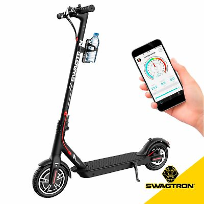 Swagtron Adult 18 Mph Electric Scooter 300W Motor Folding E Scooter SG5 Boost $186.79