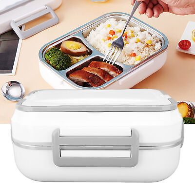 #ad Electric Lunch Box Heated Dual Use Portable Food Warmer Box For Office US US $52.52