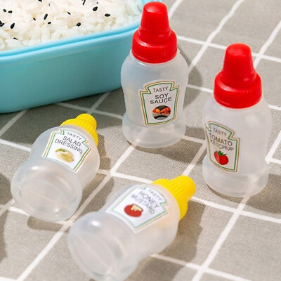 1Pc Mini Sauce Bottle Ketchup Honey Salad Containers Bottles Portable Sauce Jt1 $2.07