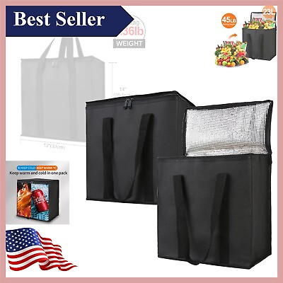 #ad Quality Guaranteed 2 Pack Insulated Food Storage Bags Portable Solution $31.95