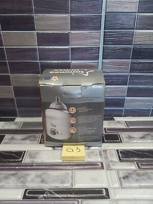 #ad Tommee Tippee Electric Baby Bottle Warmer White New Open Box $25.00