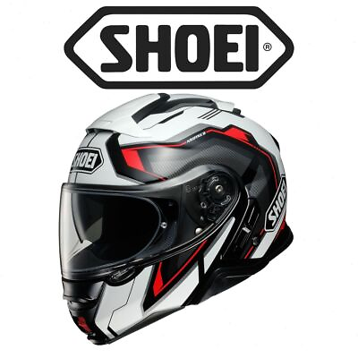 #ad SHOEI NEOTEC II Respect Modular Motorcycle Helmet White Red TC1 XS S M L XL XXL $699.99