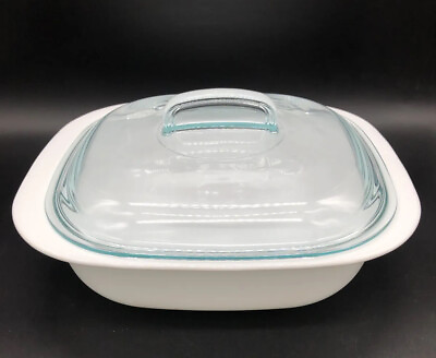 Corningware quot;Simply Litequot; 2.5 Quart 11 Inch Square Baker With Glass Lid $45.00