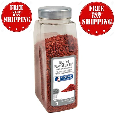 #ad #ad McCormick Culinary Bacon Flavored Bits 13 oz One 13 Ounce Container of Bacon $13.09