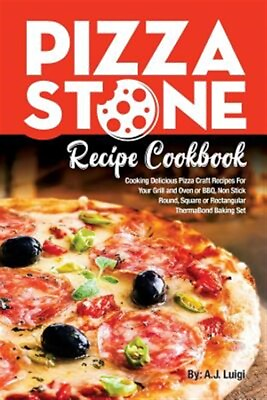 #ad #ad Pizza Stone Recipe Cookbook : Cooking Delicious Pizza Craft Recipes for Your ... $18.42