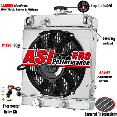#ad #ad 2Row Radiator Fan For Artic Cat Prowler 700 550 TRV 700 550 450 0413 205 0413205 $169.00