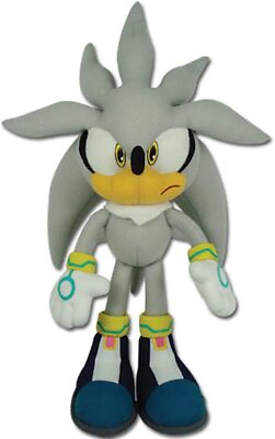 SILVER SONIC the Hedgehog PLUSH 13 inch. NEW AUTHENTIC $21.99