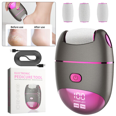 Professional Electric Foot Grinder File Callus Dead Skin Remover Pedicure Tool $18.62