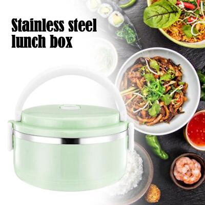 #ad Kids Adult Travel Vacuum Hot Food Flask Lunch Box Warmer Food Container $7.52