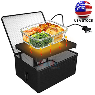 Portable Personal Food Warmers Electric Heater Lunch Box Mini Oven 120V $35.49