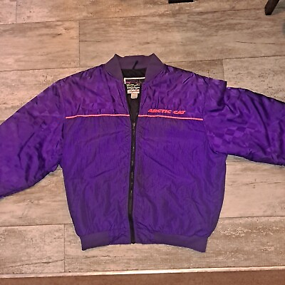 #ad #ad Vintage Arcticwear Jacket Mens Xl Artic Cat Snowmobile Coat Purple Jacket $20.00