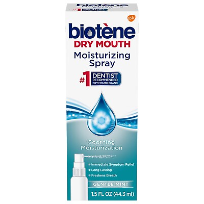 #ad #ad Biotene Dry Mouth Moisturizing Spray Alcohol Free Breath Fresheners Spray 1.5 $10.99