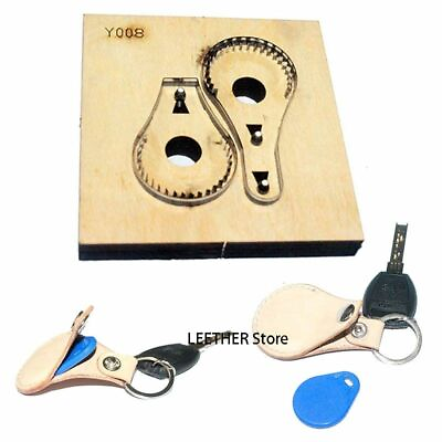 Template Steel Blade DIY Guard Card Keyring Leather Craft Knife Wood Punch Tool $48.30