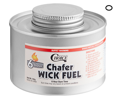 #ad #ad 24 Case Bulk 6 Hour Wick Chafing Dish Fuel Can Chafer Food Buffet Warmer Case* $50.99