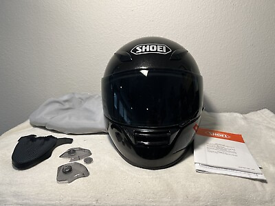 #ad #ad Shoei RF 1100 Full Face Motorcycle Helmet Gloss Black Size XXL Read $109.99