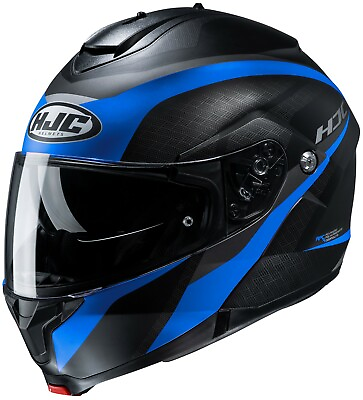 #ad #ad HJC C91 Taly Modular Motorcycle Helmet Blue XS S M L XL 2X 3X 4X 5X Sunscreen BK $199.99