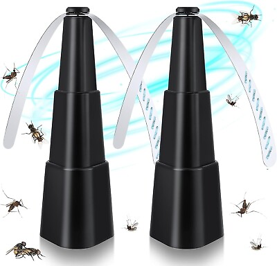 #ad 2X Automatic Fly Repellent Fan Keep Flies Bugs Food From Away Fruit Table Fan $16.58