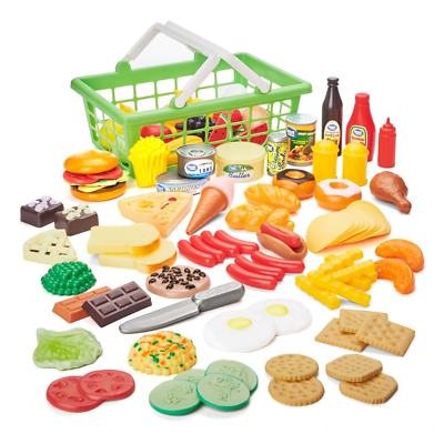Kid Connection Play Food Set 100 Pieces $15.94