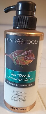 #ad #ad HAIR FOOD Tea Tree amp; Lavender Conditioner 10.1 oz Dye Pure amp; Free BRAND NEW HTF $9.99
