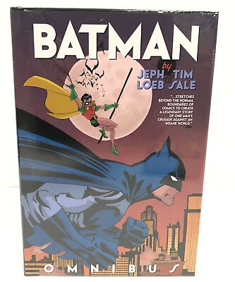 Batman by Jeph Loeb Tim Sale Omnibus HC DC Comics New Sealed $125 Long Halloween $59.94