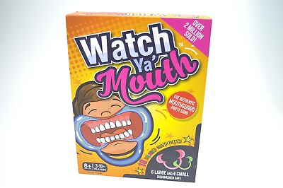 #ad Watch Ya Mouth Game Authentic Mouth Guard Game Missing 1 Small Mouth Piece $8.99