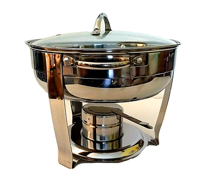#ad Chafing Dish 5 Quart Stainless Steel Professional Multi Function Kitchen Trend $32.94