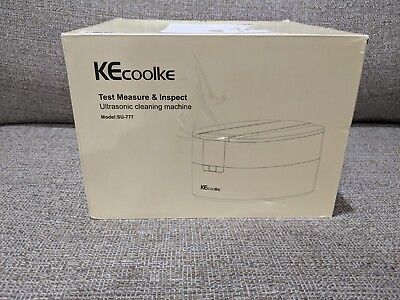 KECOOLKE Ultrasonic Jewelry Cleaner 750Ml Sonic Cleaner with Digital Timer $46.99