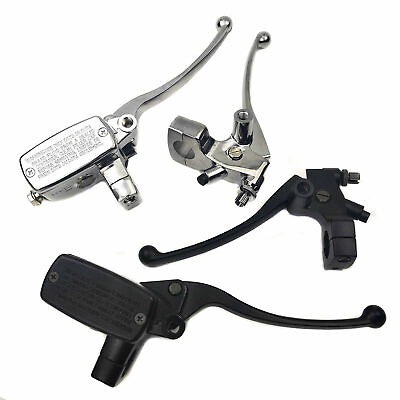1quot; Motorcycle Universal Handlebar Hydraulic Brake Master Cylinder amp; Clutch Lever $27.95