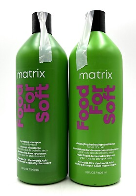 #ad Matrix Food For Soft Hydrating Shampoo amp; Conditioner For All Dry Hair 33.8 oz $59.95