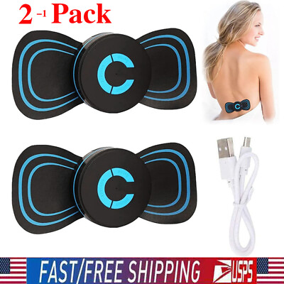 Portable Electric Neck Massager Back Cervical Vertebra Stimulator Massage Device $9.99